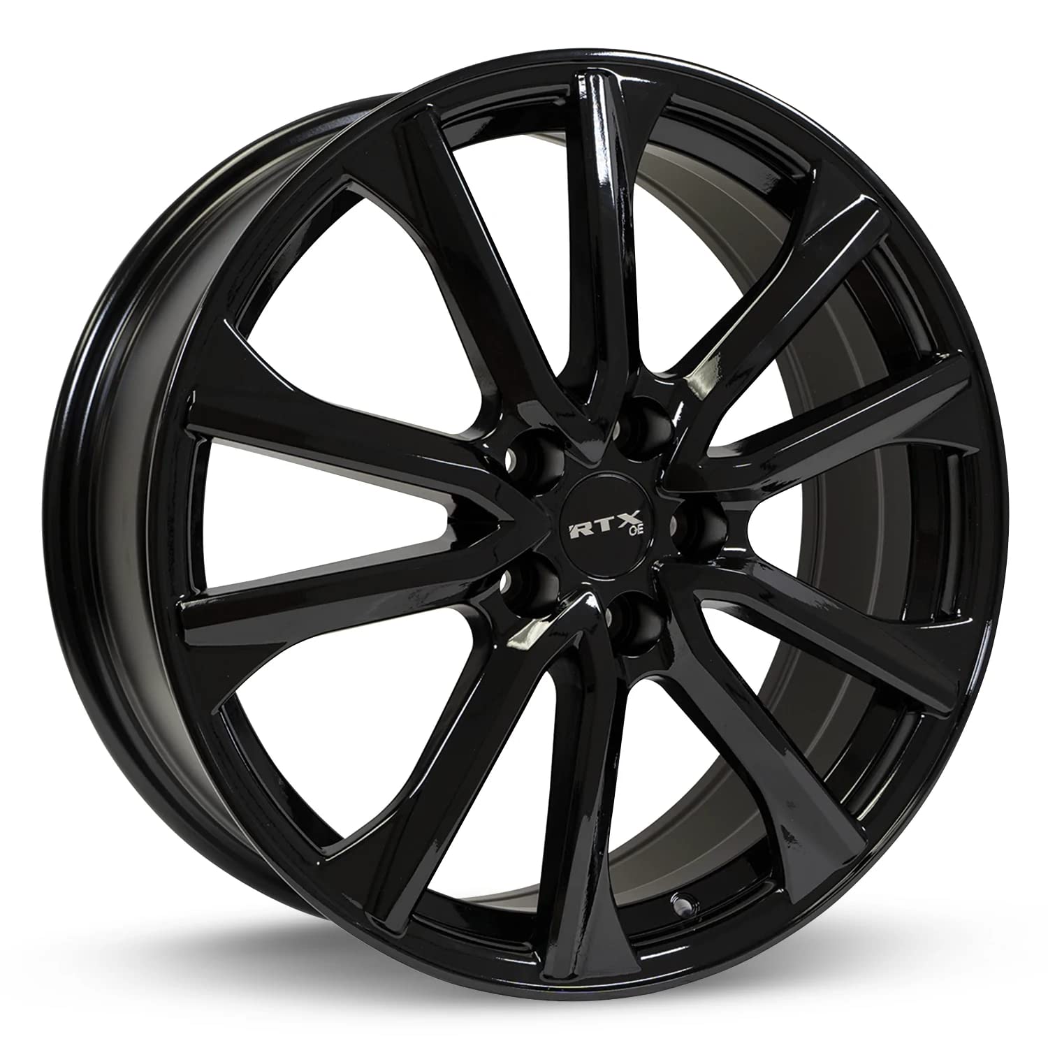 Custom RTX ARAI Wheel - 17x7, 42 Offset, 5x114.3 Bolt Pattern, 67.1mm Hub - Gloss Black Rim