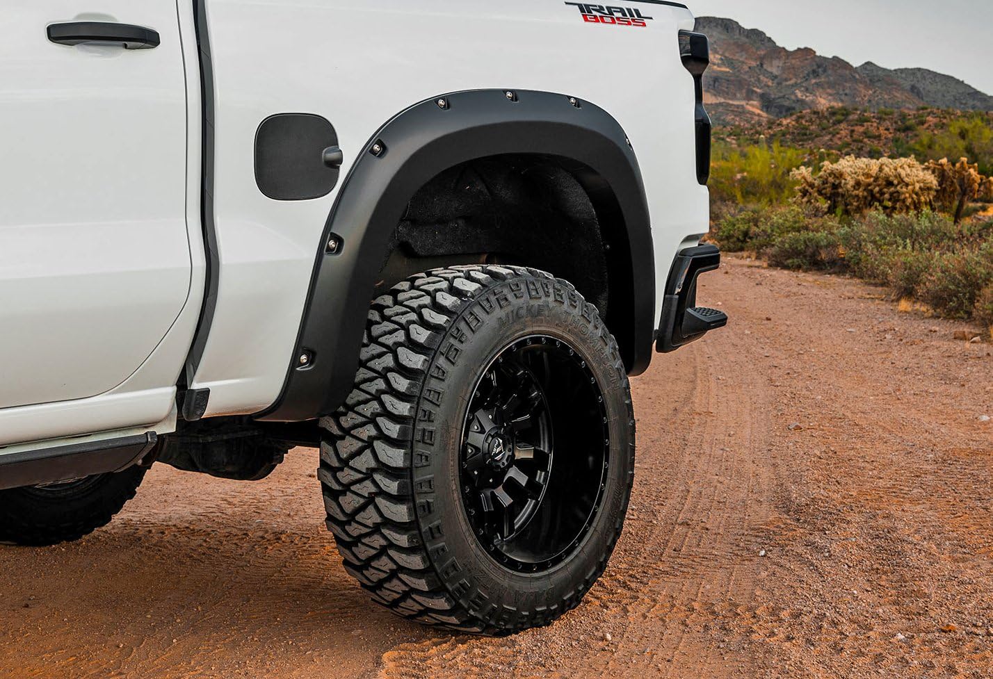 Pocket Fender Flares Rough Country for 22-25 Chevy Silverado 1500 - F-C12211