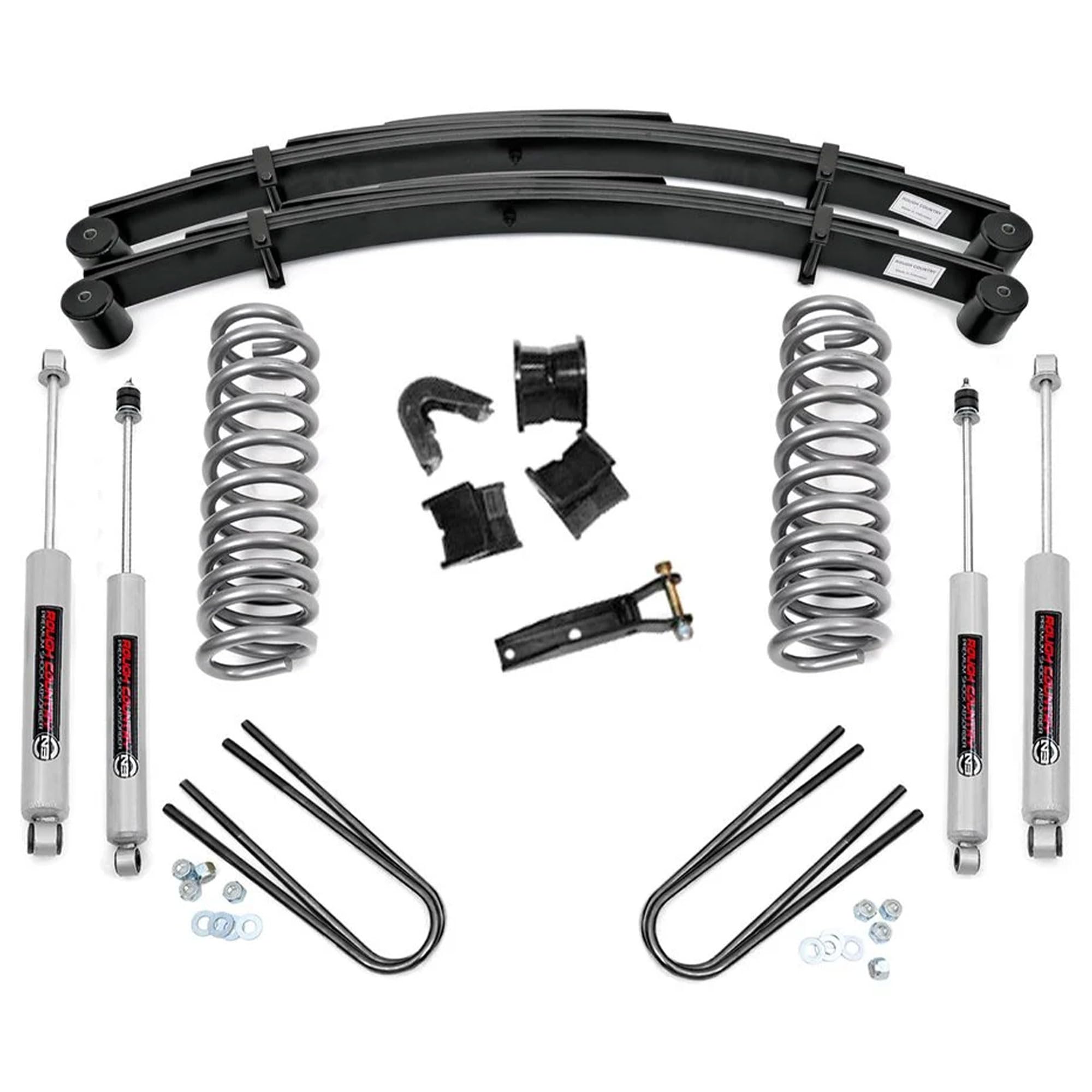 2.5" Rough Country Lift Kit for 1977-1979 Ford F-100/F-150 4WD - 530-77-7930