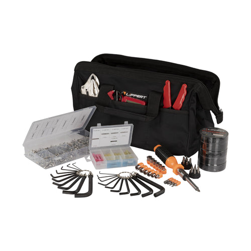 Boat Tool Kit Lippert, 435 Piece Tool Set for Boat Repairs, Included Carrying Case, 15 Different Items, Comprehensive Marine Maintenance Bundle - 2023035865