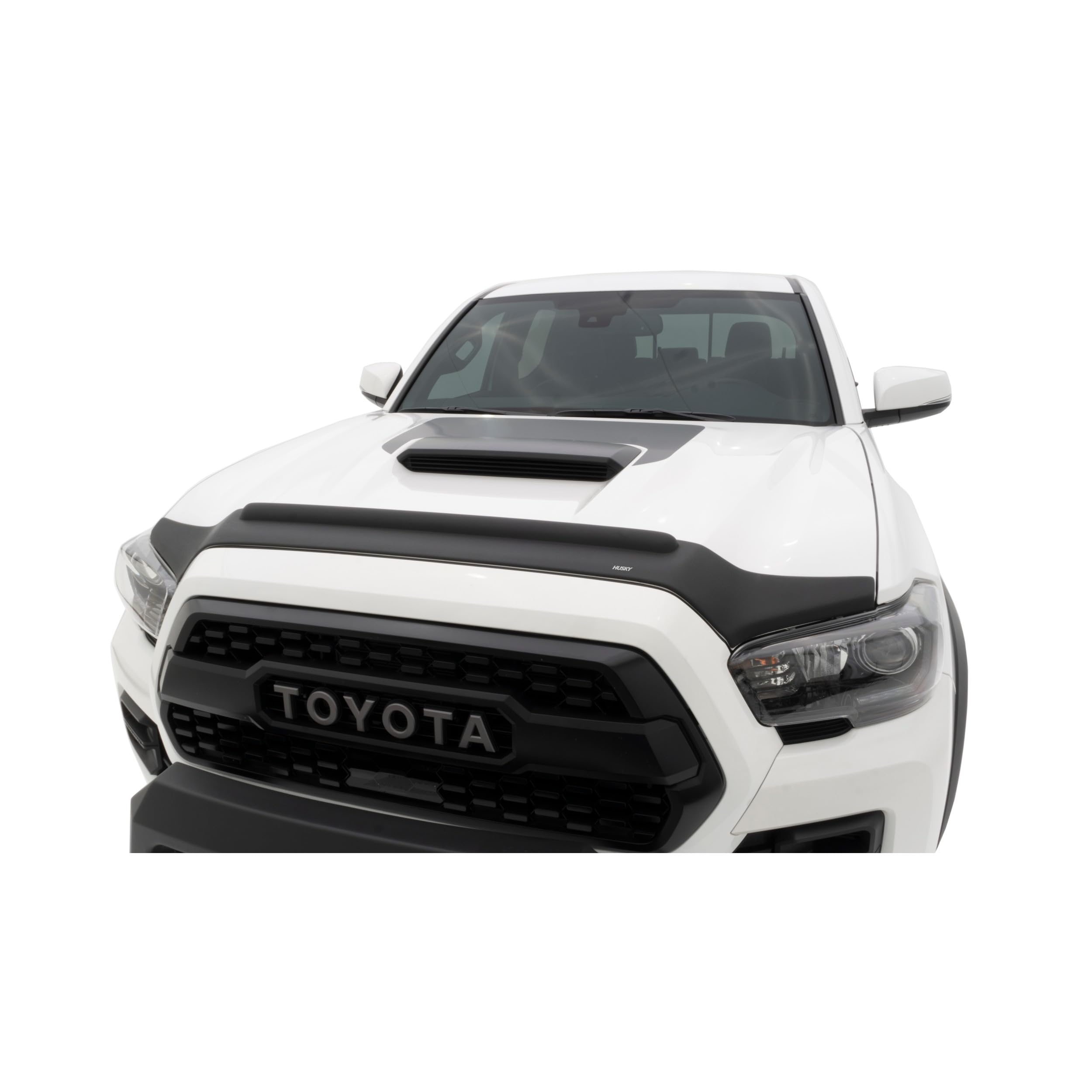 Aeroskin II Hood Protector Husky Liners | Fits 2014-2021 Toyota Tundra | Low Profile Deflector/Bug Shield - 1 pc., Textured Black | 2830094