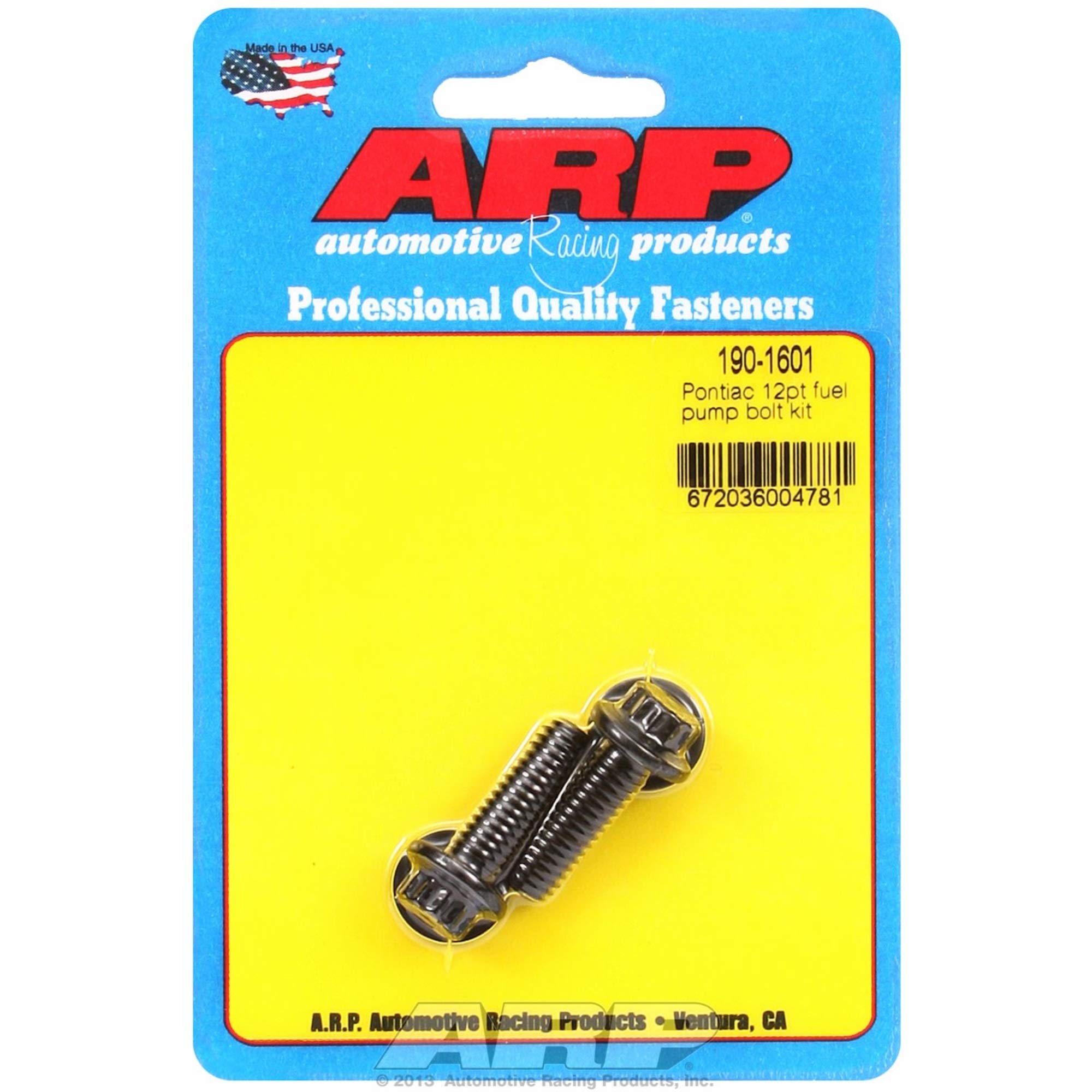 12pt ARP Pontiac Fuel Pump Bolt Kit
