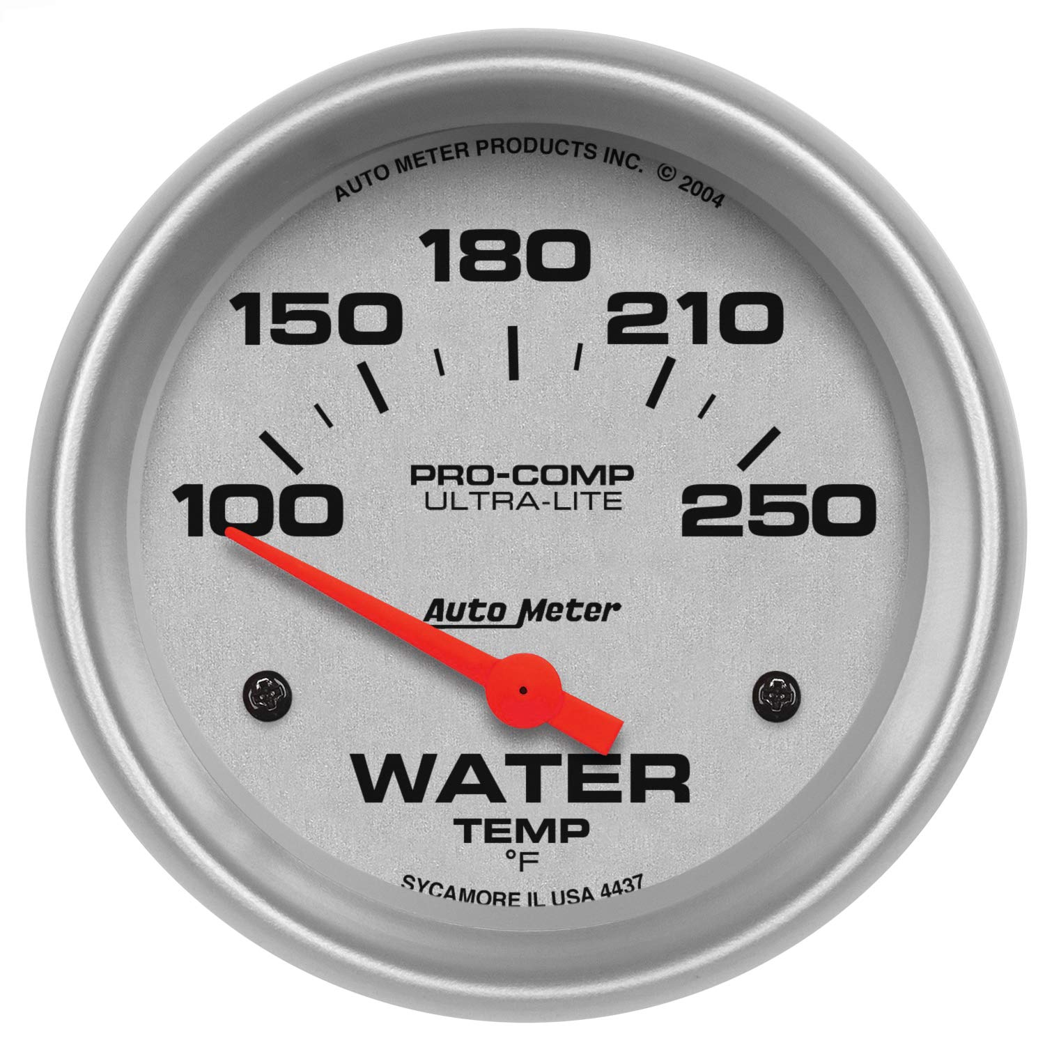 Auto Meter Gauge Kit 7045-UL, 6 Pc, Chevy Truck 67-72, Tach/Mph/Fuel/Oilp/Wtmp/Volt, Ultra-Lite