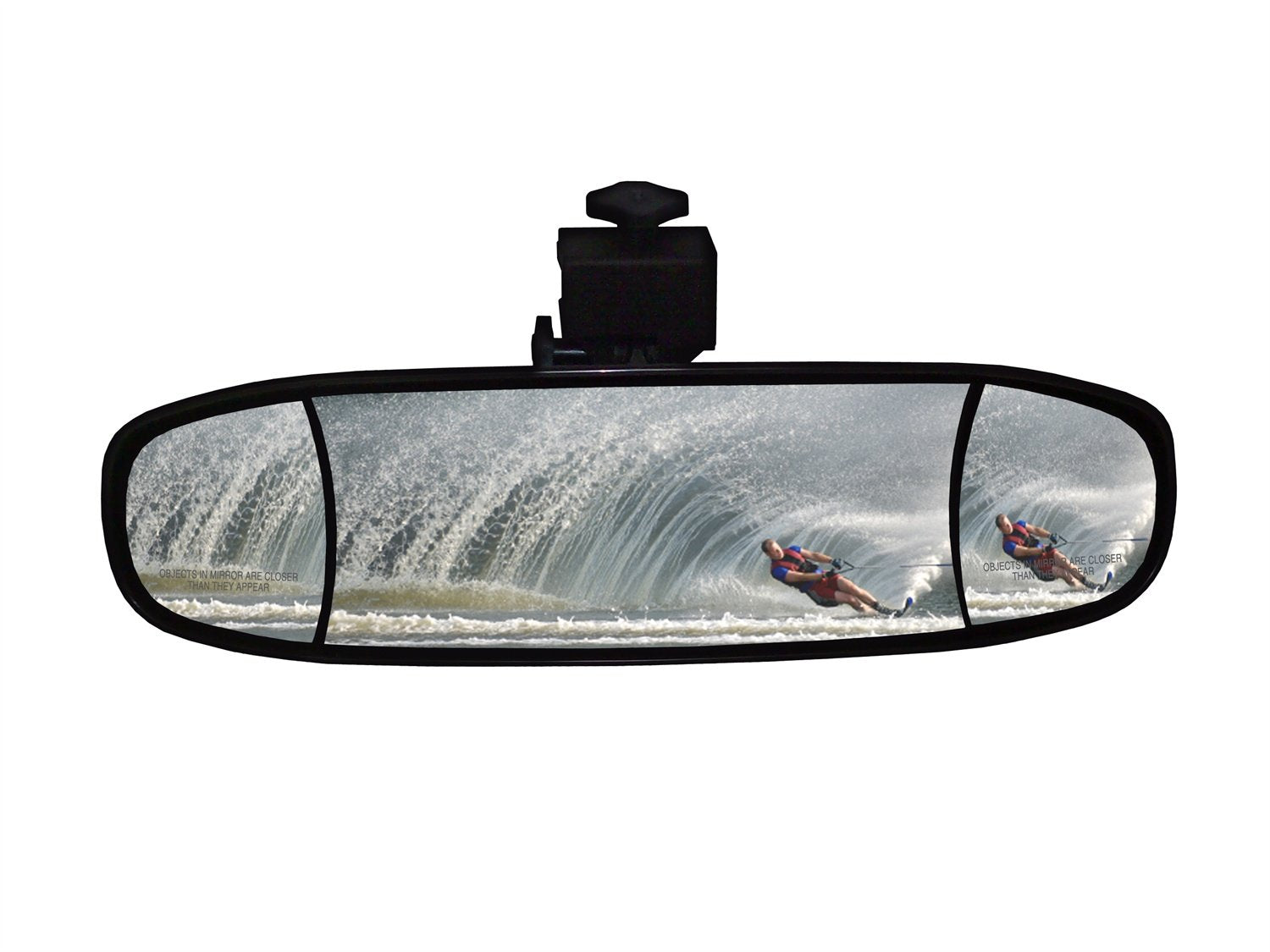 Extreme CIPA 02022 7" x 20" Marine Mirror, Black