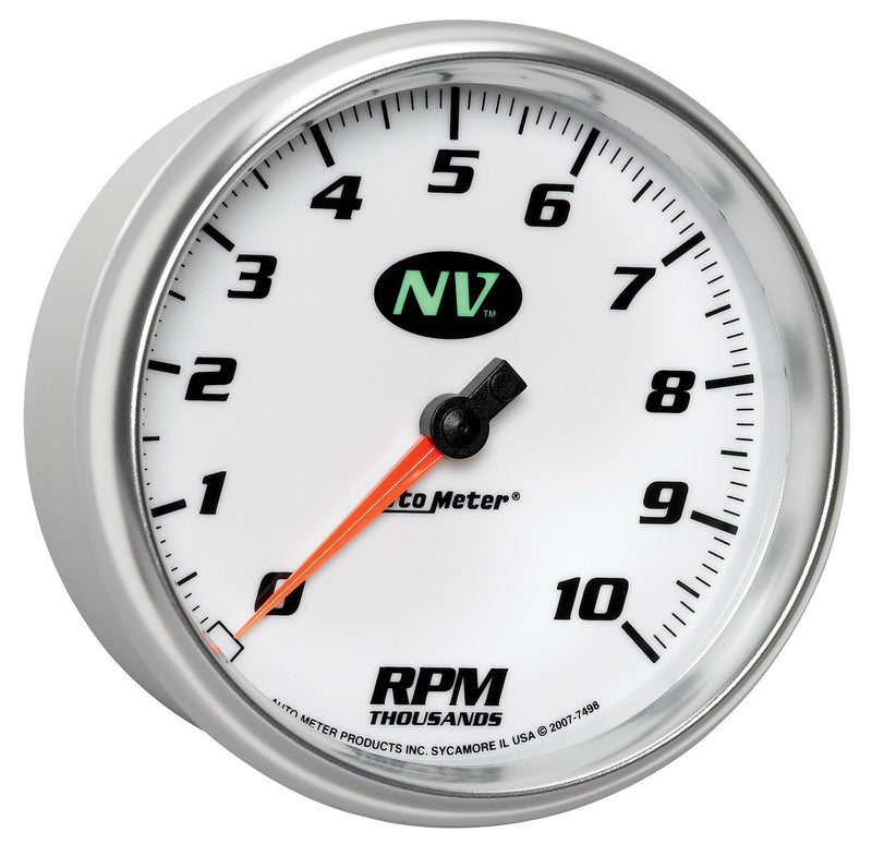 Auto Meter NV 7498 5" 10000 RPM In-Dash Tachometer