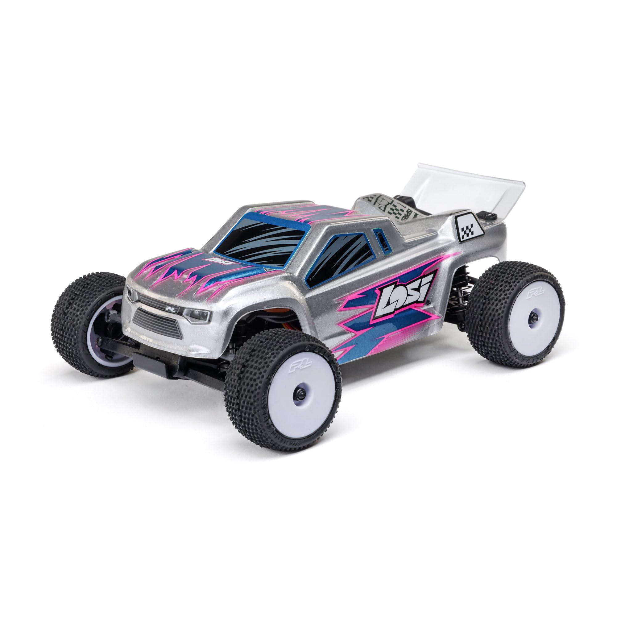 Losi Micro-T 1/28 Silver 2 Wheel Drive RTR LOS-1392T2