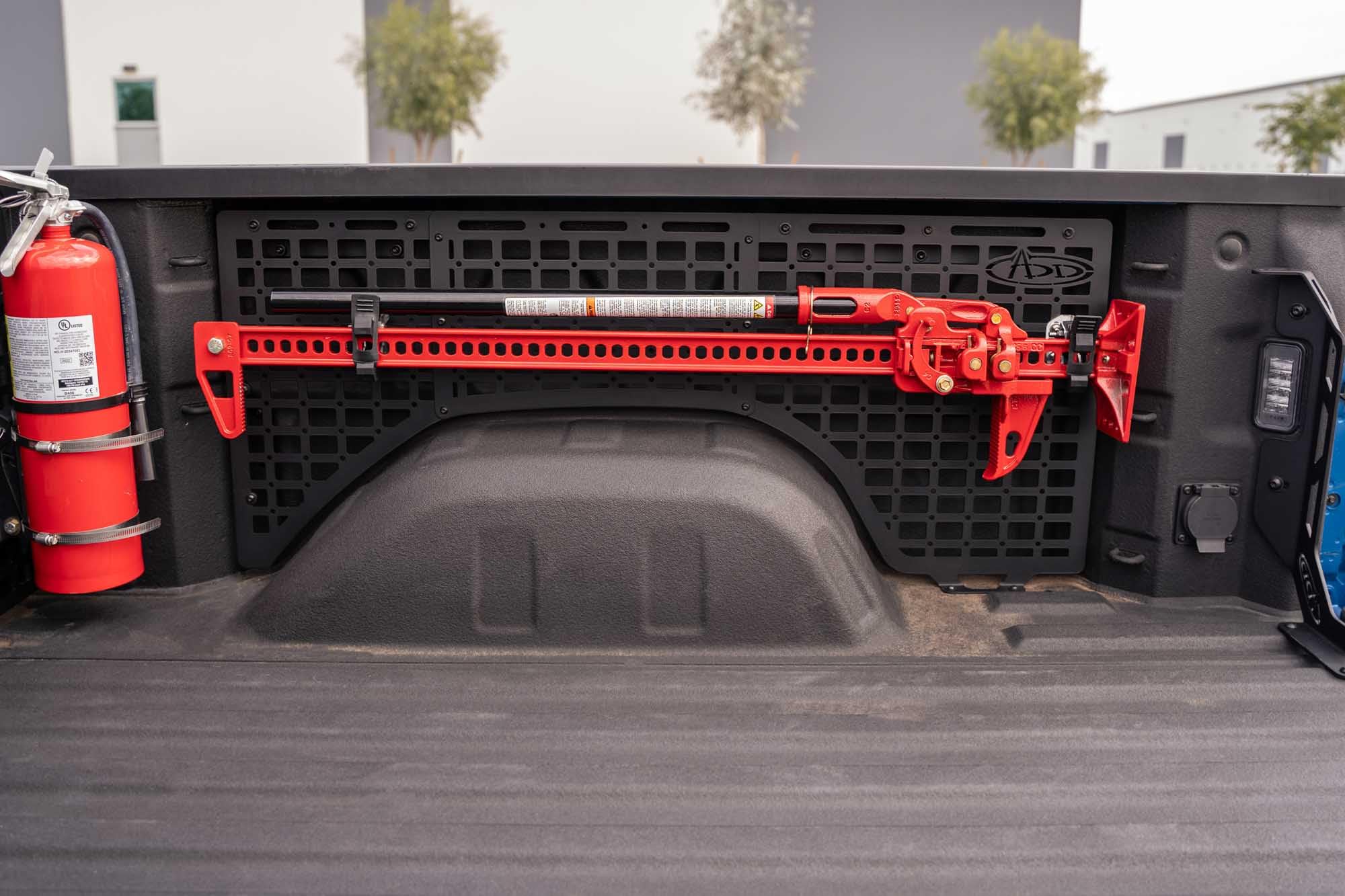 Molle Panels Bed Side for the 2019-2024 Chevy Silverado 1500/GMC Sierra 1500 | Molle Pattern Offers Diverse Mounting Solutions | Made in The USA | Addictive Desert Designs (Passenger Side Full Kit)