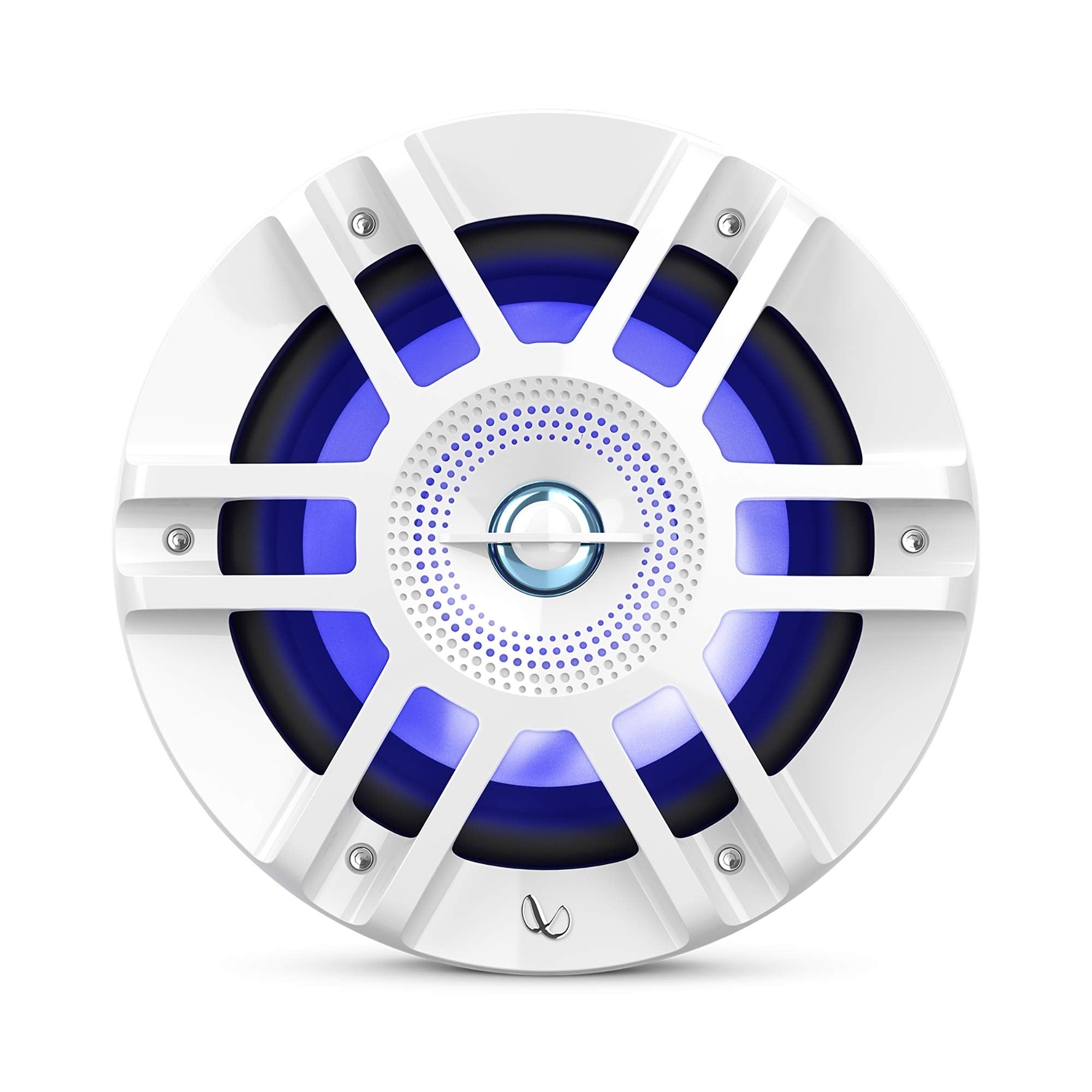 Kappa Marine Infinity KAPPA6120M White 6.5" Premium 2-Way RGB LED Coaxial Speakers