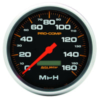 AUTO METER Pro-Comp 5189 Electric in-Dash Speedometer,5.000 in.