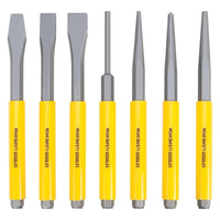 7pc Performance Tool W7510 Punch and Chisel Set