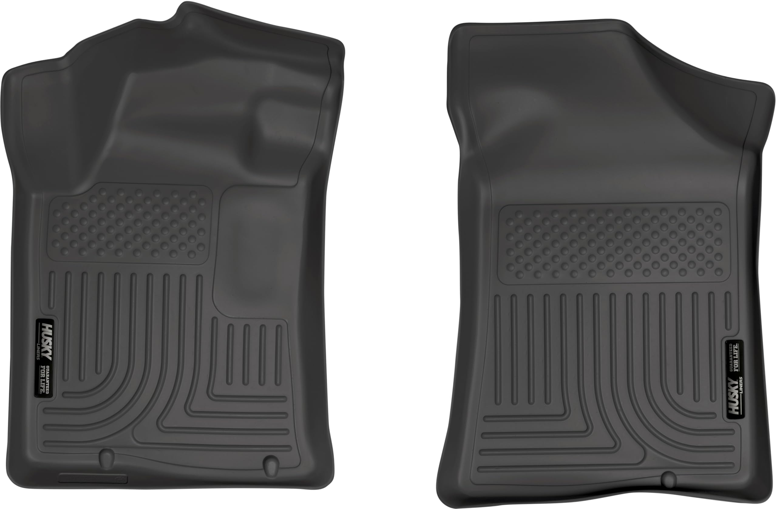 Weatherbeater Husky Liners Floor Mats | Fits 2013-2018 Nissan Altima (2013 Models w/Build Date 11-01-2012 or Newer) | Front Row, 2-pc Black - 13731