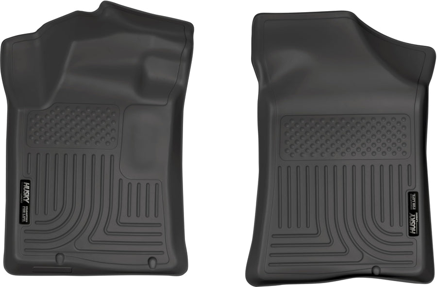 Weatherbeater Husky Liners Floor Mats | Fits 2013-2018 Nissan Altima (2013 Models w/Build Date 11-01-2012 or Newer) | Front Row, 2-pc Black - 13731