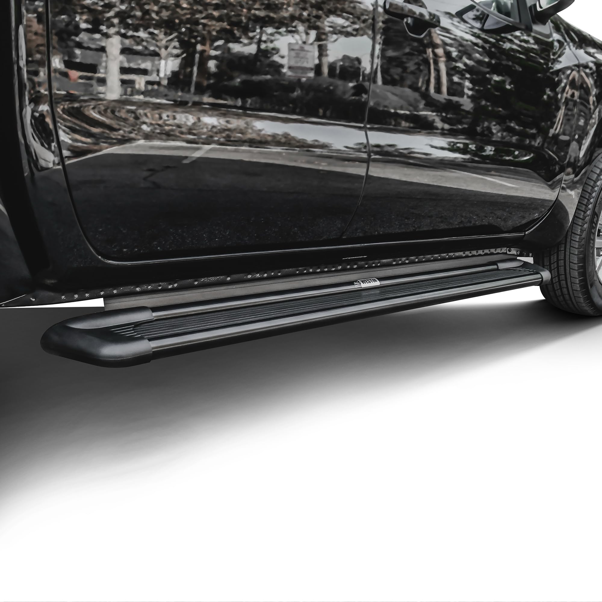 27-6135 Westin Sure-Grip Running Boards Aluminum Black Pair 79 in. (Required Mounting Kit Sold Separately)