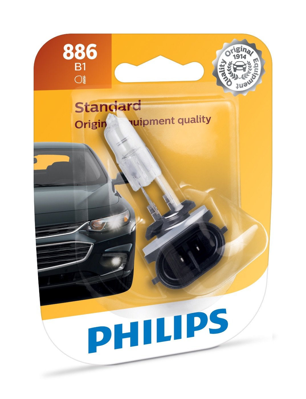 Standard Fog Bulb Philips Automotive Lighting 886 (Pack of 1)