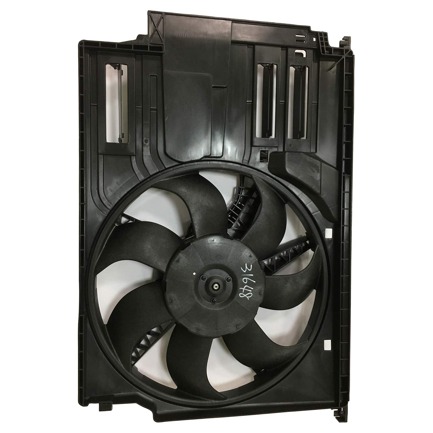 Cooling Fan Assembly TYC 624480 Compatible with 2016-2019 BMW X1