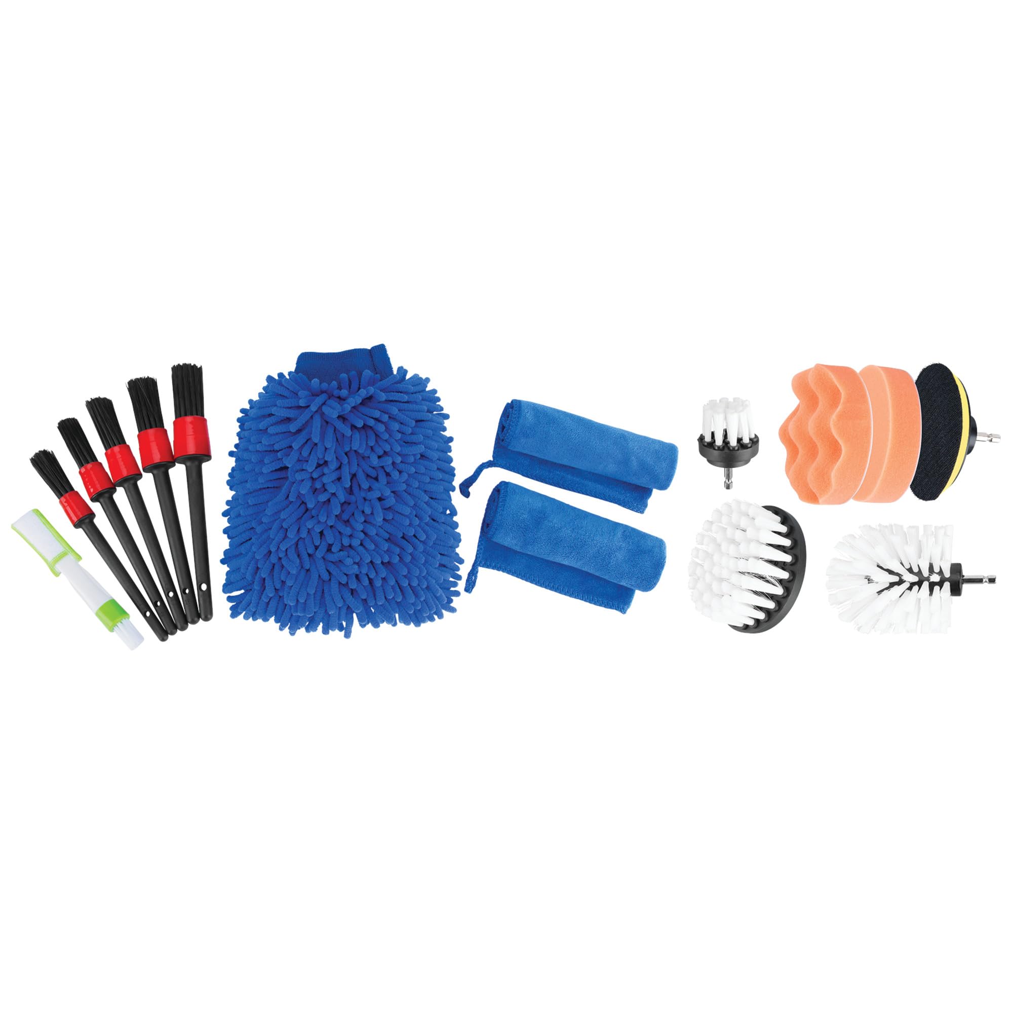 Ultimate Car Wash Kit Performance Tool W4992 (16 Pieces) - The Complete Solution for a Sparkling Clean Car