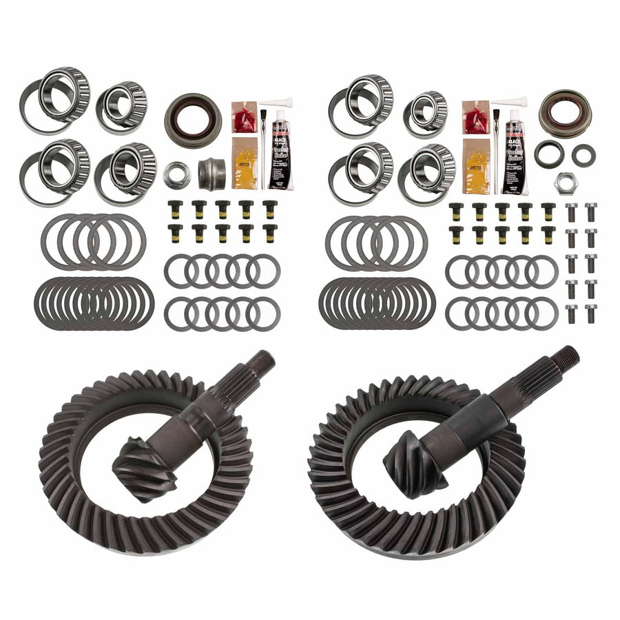 Differential Ring & Pinion EXCEL XLK-5008, Rebuild Kit For Dana 44 JK Reverse, Gear Ratio 5.38, 10-Bolt, 24 Spline, 8 Pinion & 43 Ring Tooth -Fits 2007-2018 Jeep Wrangler JK Rubicon, REV-JK-RUB-538K