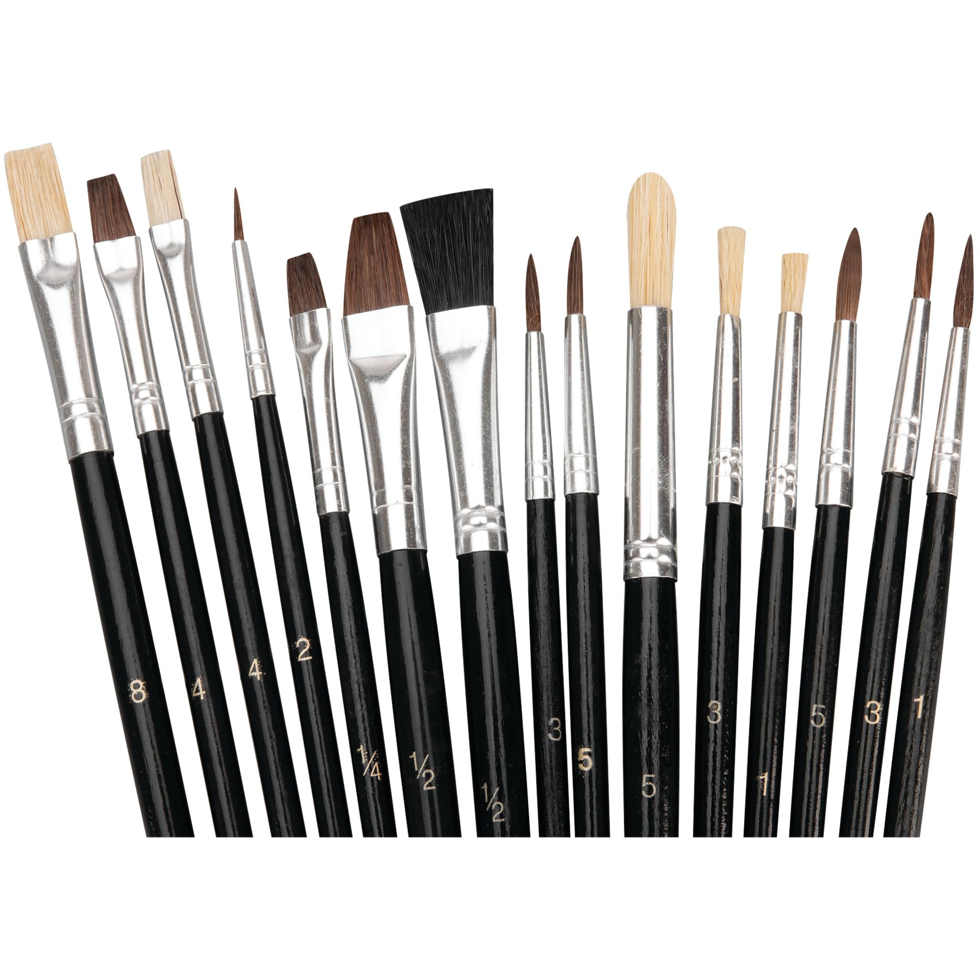 Versatile Performance Tool 1496 Screwdriver Set with Various Tip Sizes for Many Applications and Long-Lasting Wood Handles
