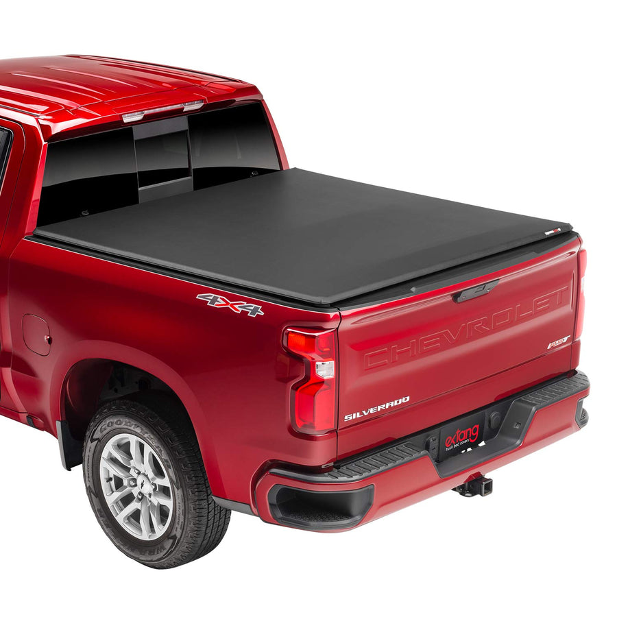 Extang Trifecta 2.0 Soft Folding Truck Bed Tonneau Cover | RealTruck | 93653 Fits 2020 - 2025 Chevy/GMC Silverado/Sierra, 2020 2500/3500HD (w/o factory side storage boxes) 6' 10" Bed (82.2")