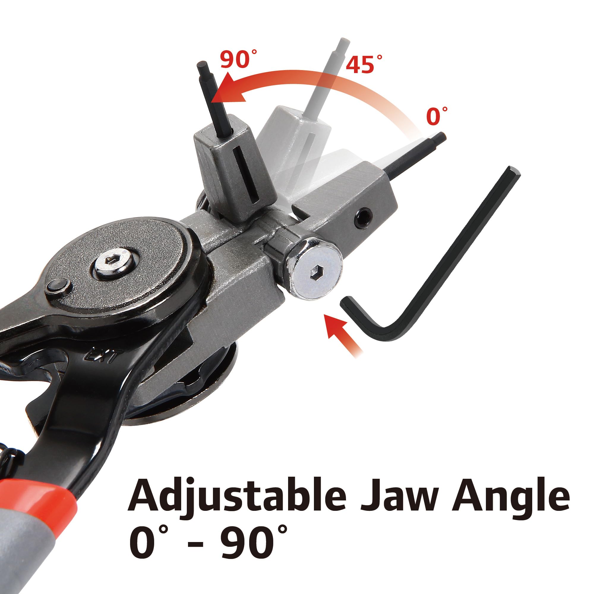 Ingersoll Rand Multi-Angle Tech Solutions Snap Ring Pliers Internal/External - 755628