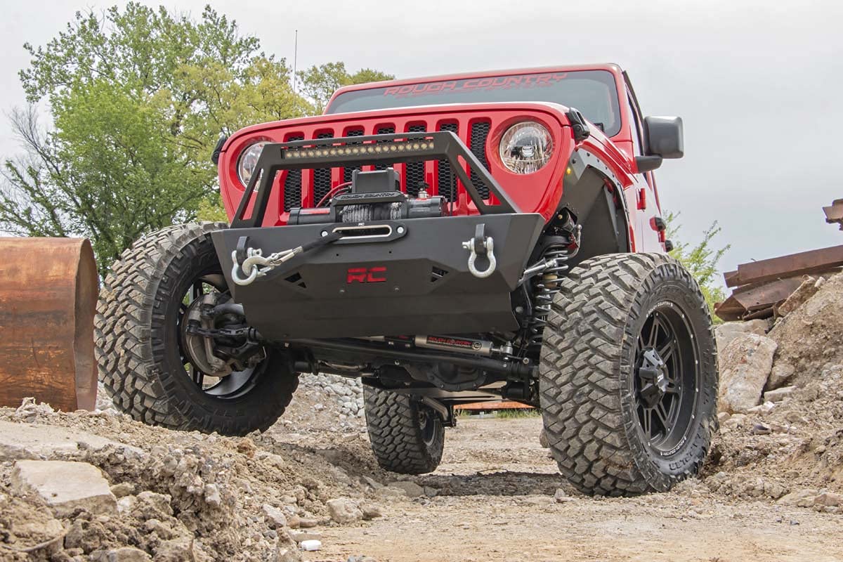 Skid Plate System Rough Country for 18-20 Jeep Wrangler JLU | 3.6L - 10616