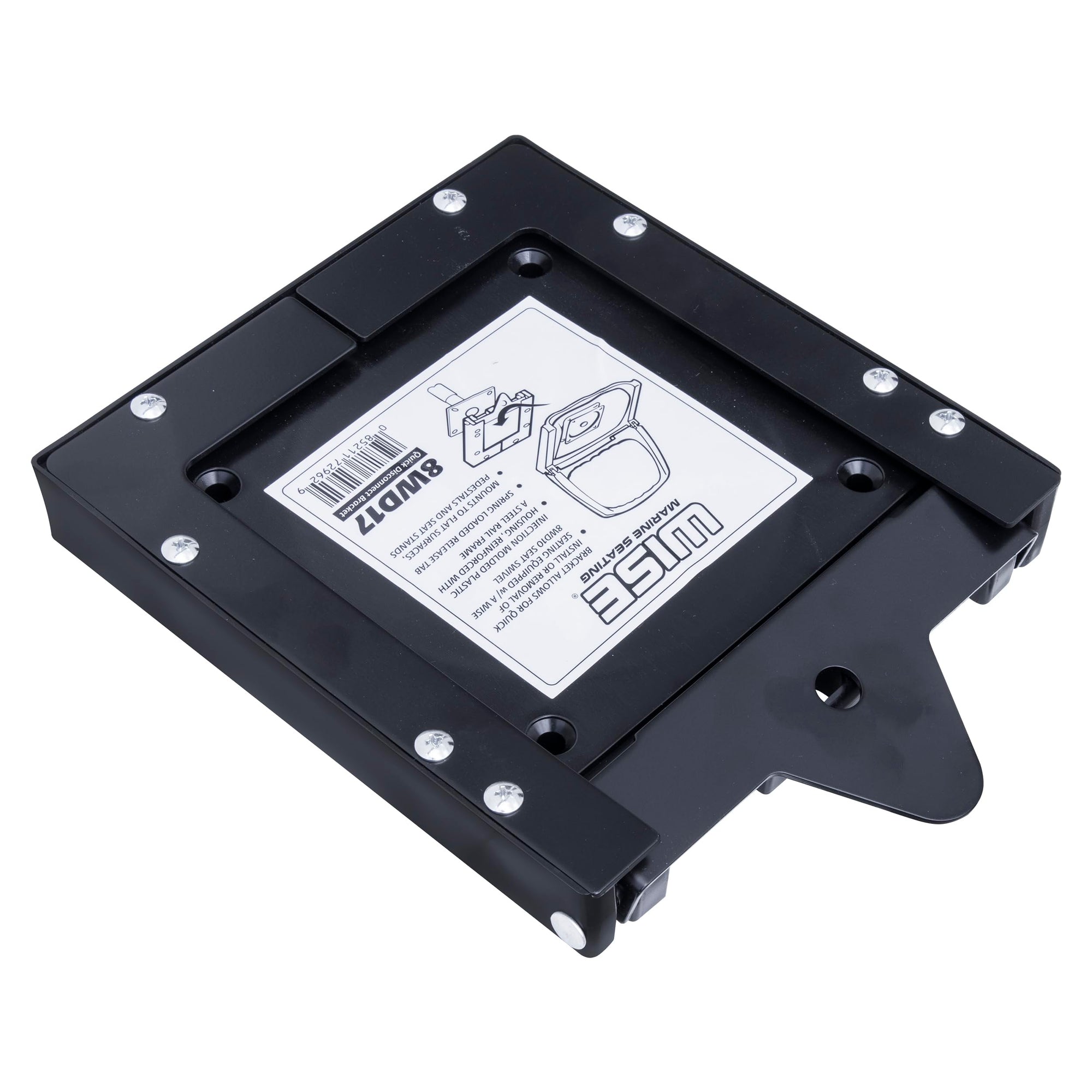 8WD17 Wise Quick Disconnect Seat Bracket, 6-Inch