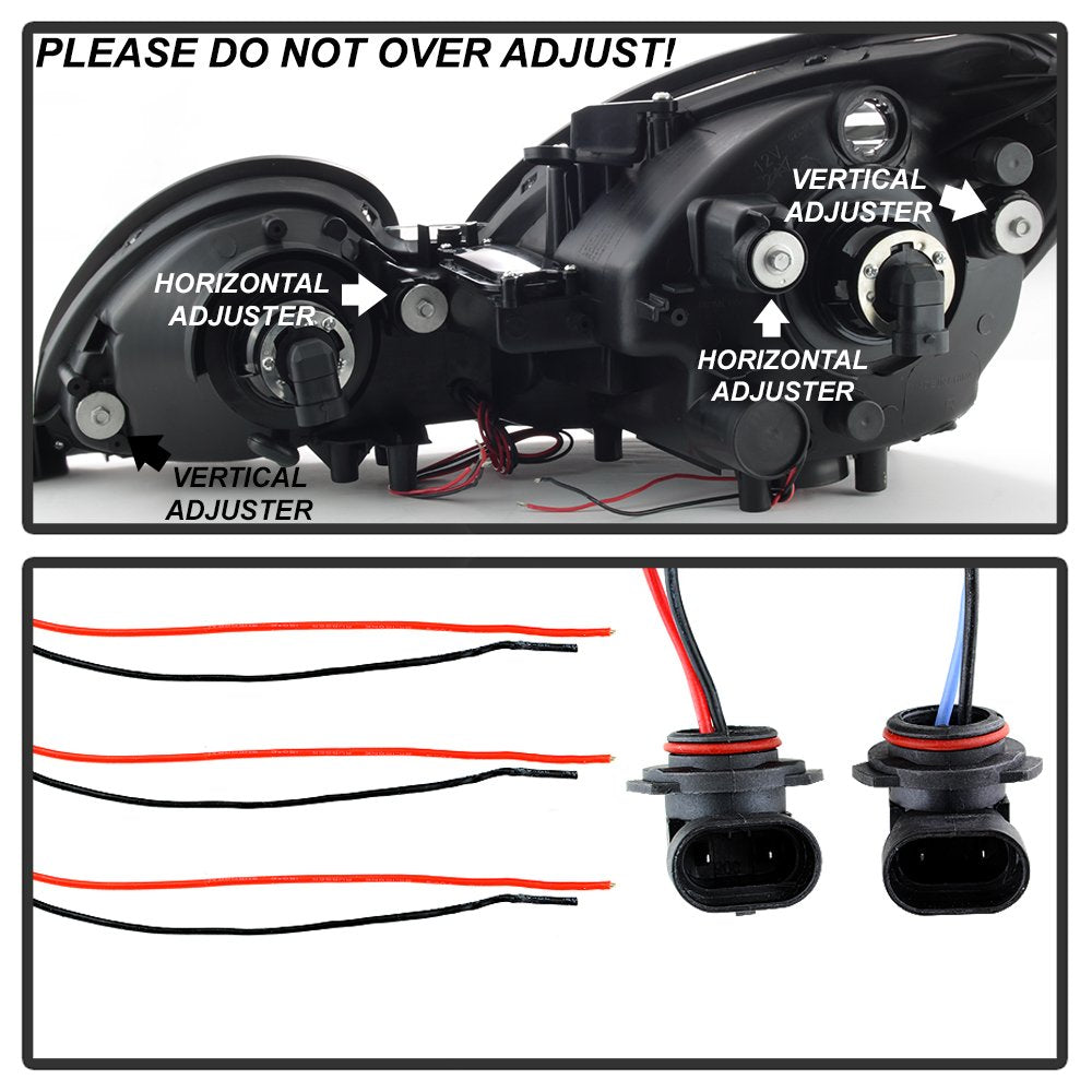 Lexus Halo Projector Headlight Xtune PRO-JH-LGS98-LED-C