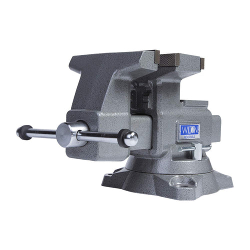 Reversible Wilton Bench Vise, 6-1/2" Jaw Width, 7-1/4" & 12-3/4" Jaw Opening, 4" Throat (Model 4650R)