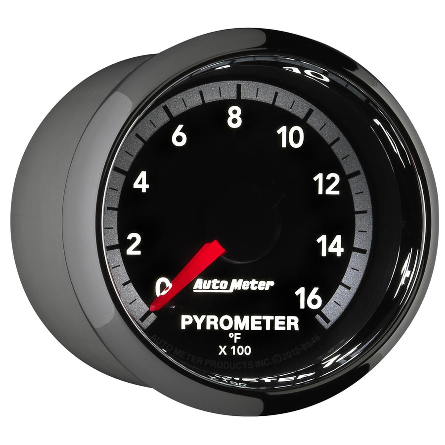 2-1/16" Electric Pyrometer AUTO METER 8546 Factory Match (0-1600 Degree F, 52.4mm) Regular, 2-1/16 Inch