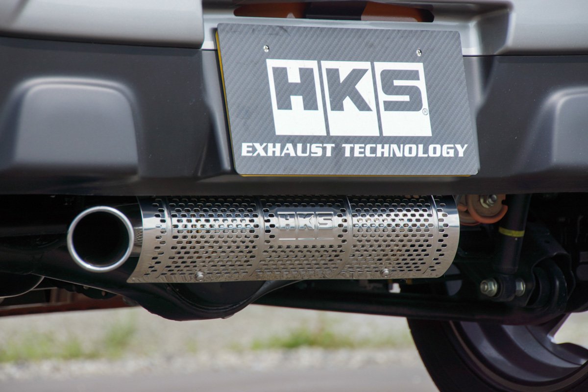 Muffler HKS 31021-AS001 (LEGAMAX MR31S R06A HUSTLER), 1 Pack, (N)