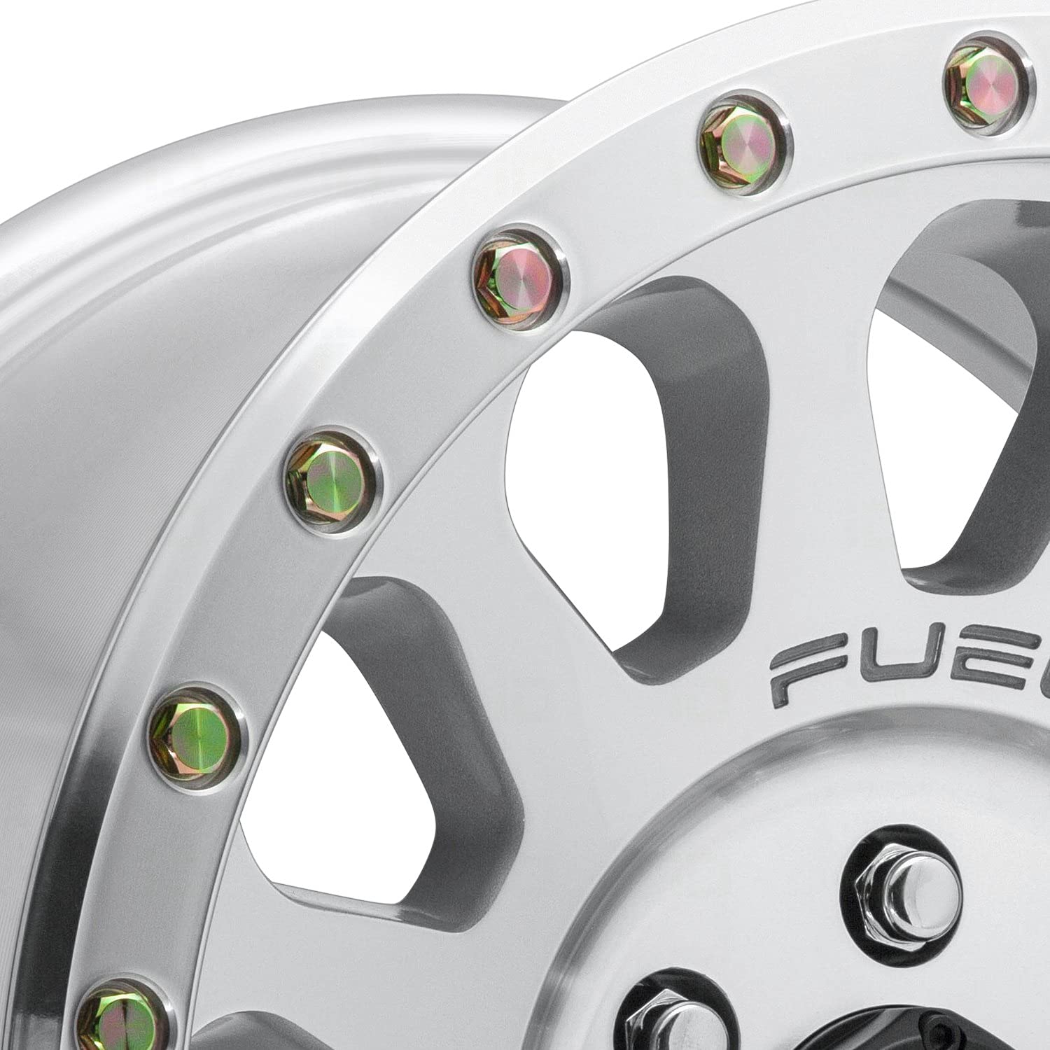 Off-Road FUEL Vector D647 Wheel, 17x9 with 5 on 5 Bolt Pattern - Machined - D64717907345