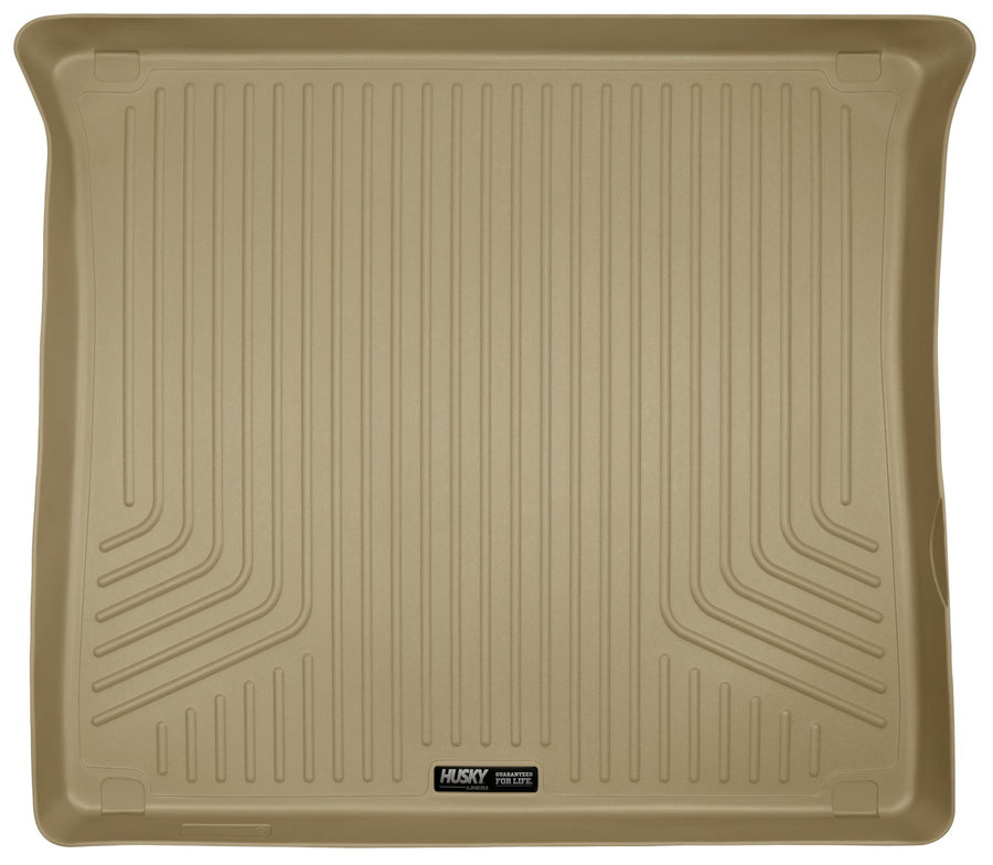 Weatherbeater Husky Liners Cargo Liner | Fits 2011-2021 Jeep Grand Cherokee; 2022 Jeep Grand Cherokee WK | 1-pc Tan - 20623