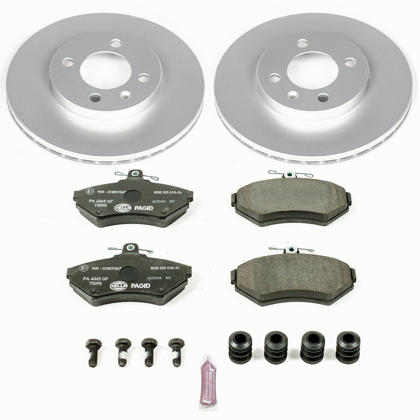 Euro-Stop Power Stop ESK374 Brake Kit Front Volkswagen