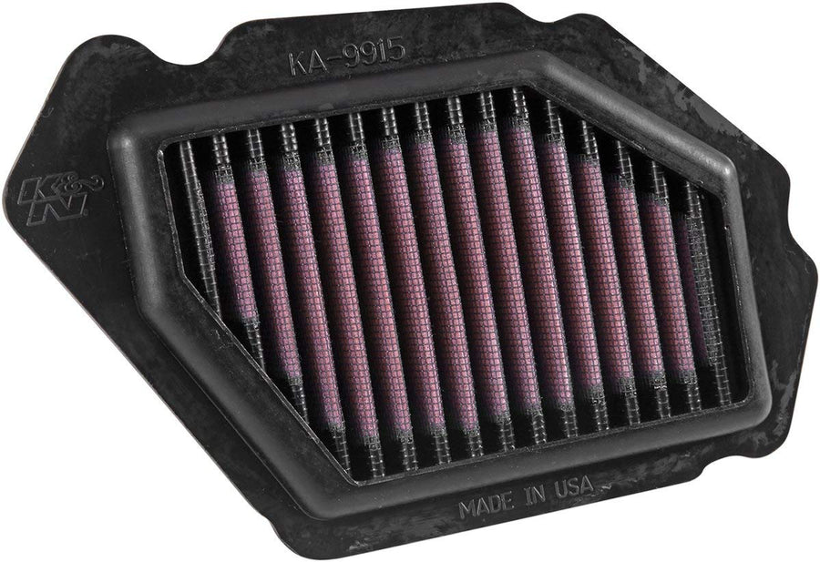 K&N Engine Air Filter: Premium, High Performance, Powersport Air Filter: Fits 2015-2019 KAWASAKI (ZX1000 Ninja H2, ZX1000 Ninja H2 Carbon, ZX1000 Ninja H2 SX SE, ZX1000 Ninja H2 SX) KA-9915