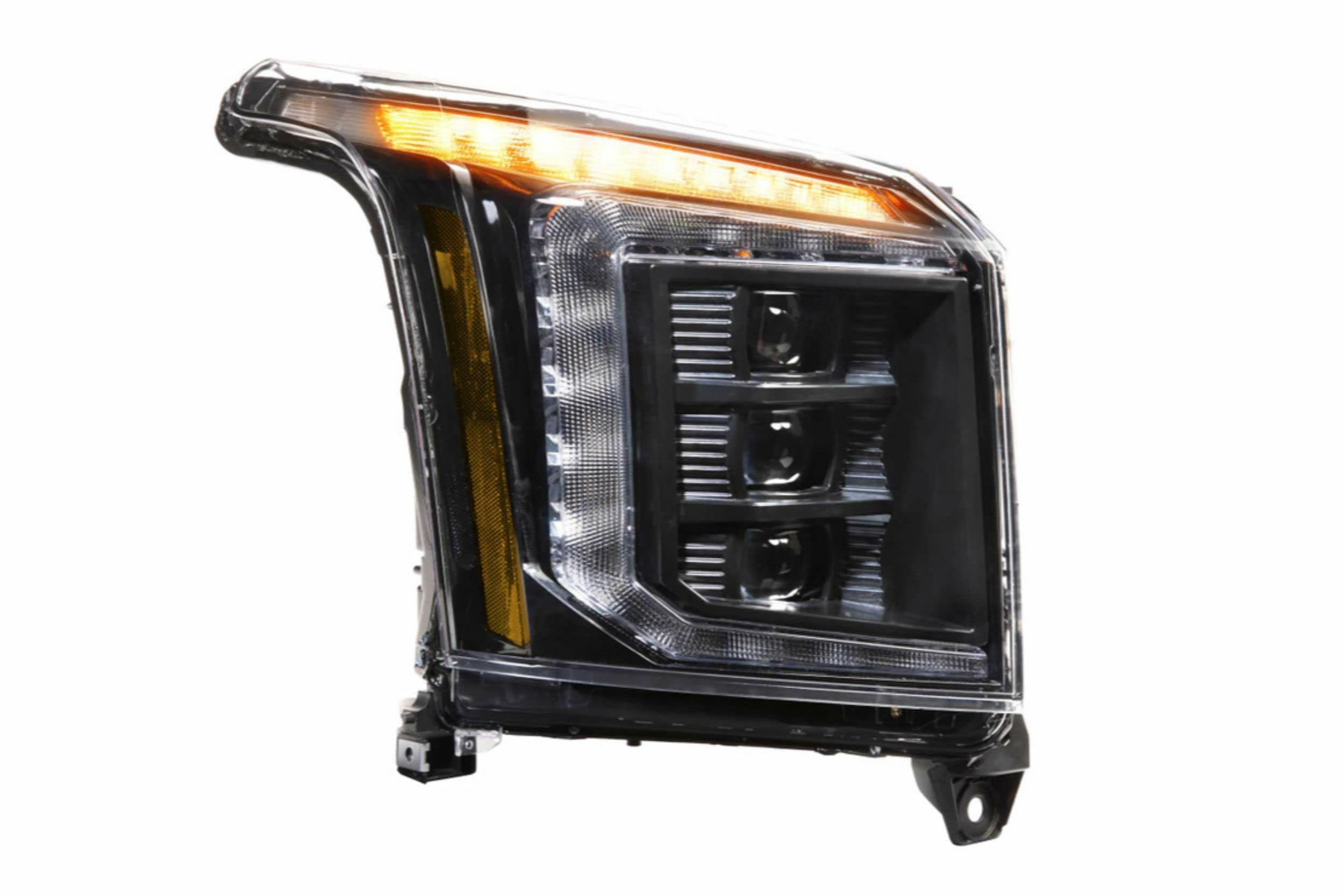 Morimoto LED XB Headlight Housing Upgrade, Fits 2015-2020 GMC Yukon, Plug and Play Replacement, DOT Approved LED Assembly with Switchback Sequential Turn Signals & UV Coated Lens (1x LF545)