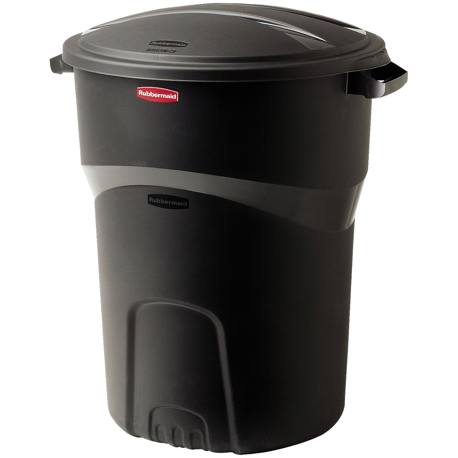 32 Gallon Rubbermaid Black Non Wheeled Roughneck Trash Can 1793963