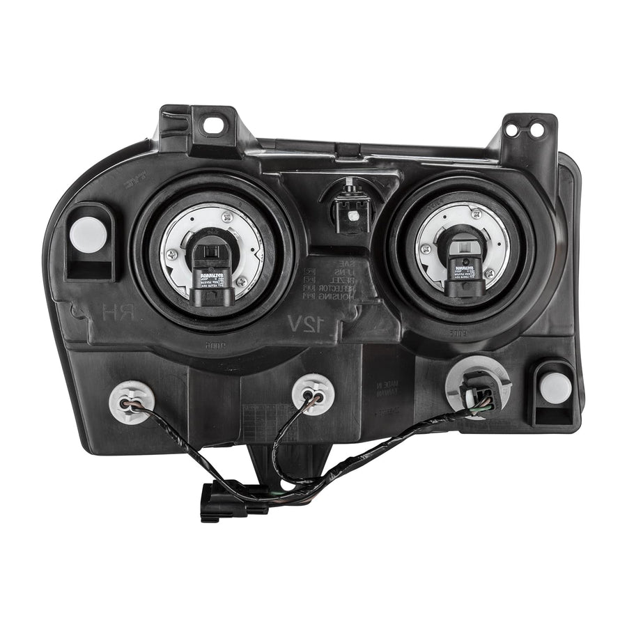 Left TYC Headlight Assembly Compatible with 2005-2007 Chrysler 300