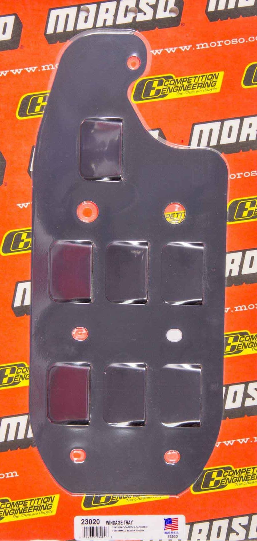 Louvered Moroso Windage Tray for Chevy Small-Block Engines
