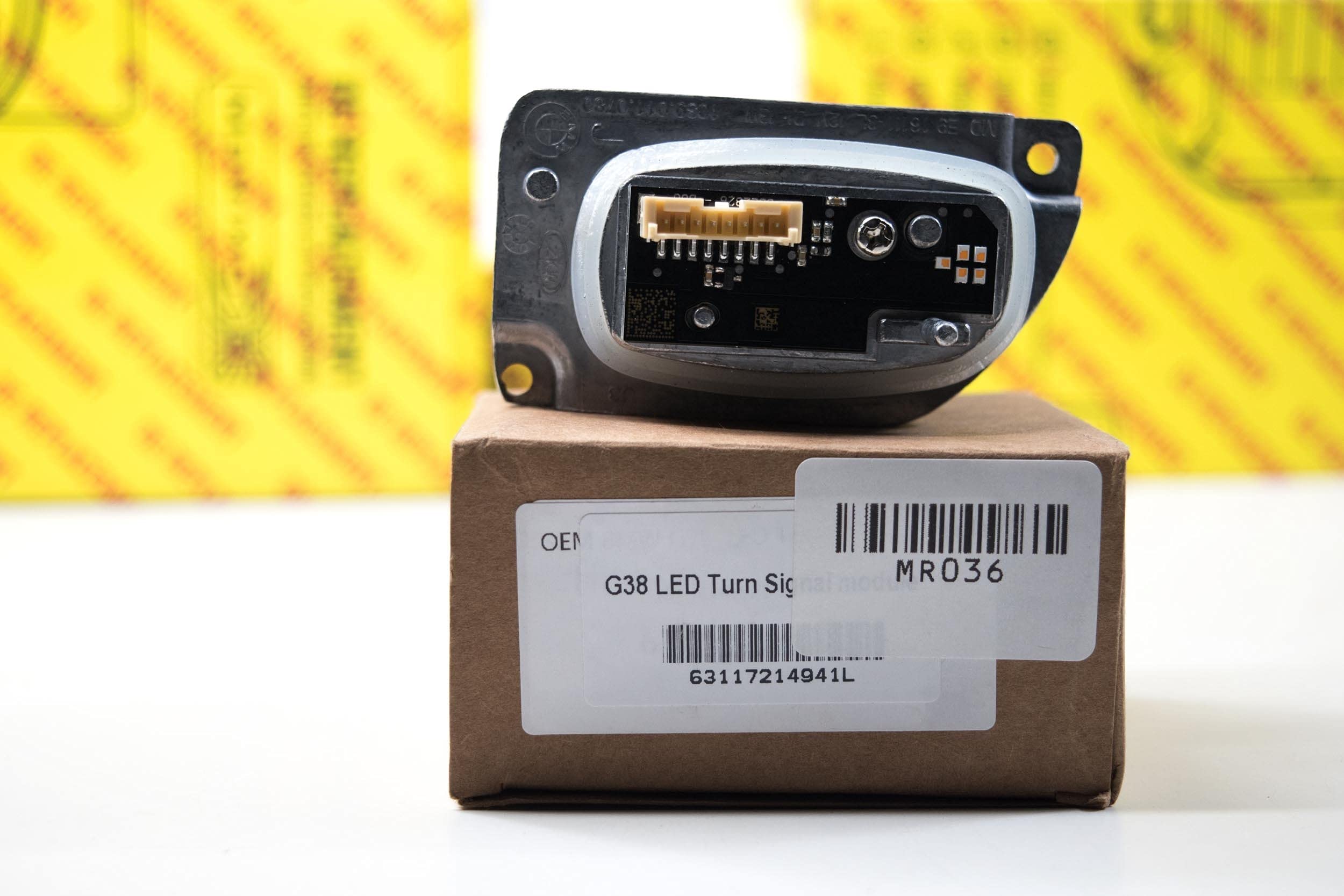 BMW G38 Morimoto OE Driver Replacement, fits Turn Signal Module (LH), Direct Plug and Play Replacement for Part Number: 63117214941 (1x MR036)