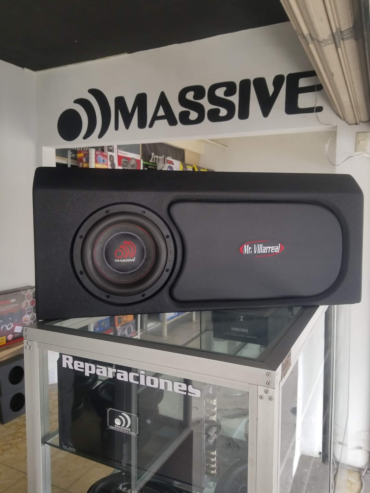 SUMMO64S Massive Audio 6” Shallow Mount Subwoofer | 400W, Dual 4 Ohm, Ultra-Slim Car Sub, High-Impact Bass, Heavy-Duty Design for Tight Spaces