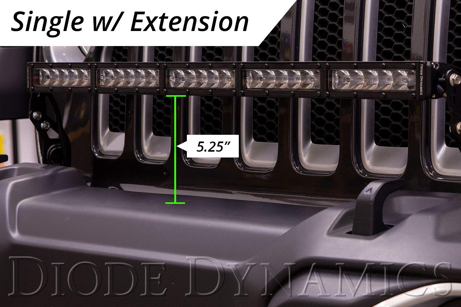 2018 Jeep SS30 Bumper LED Kit White Driving Dual Diode Dynamics