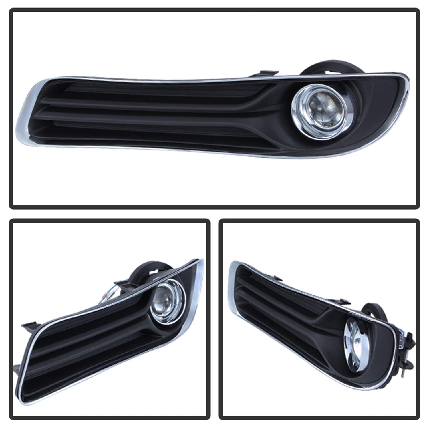 Chrysler 300 Spyder 2011-2014 (Won‘t Fit SRT-8 Models) OEM Fog Light W/Universal Switch- Clear