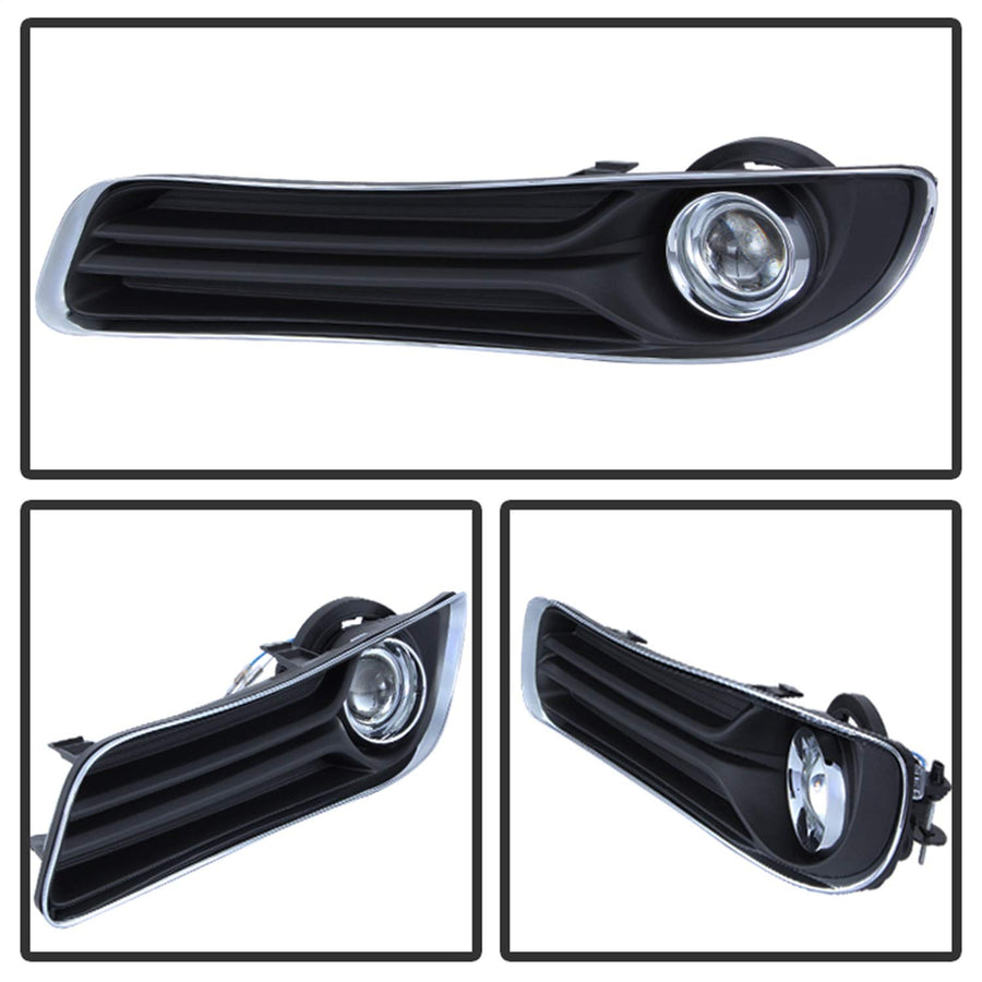 Chrysler 300 Spyder 2011-2014 (Won‘t Fit SRT-8 Models) OEM Fog Light W/Universal Switch- Clear