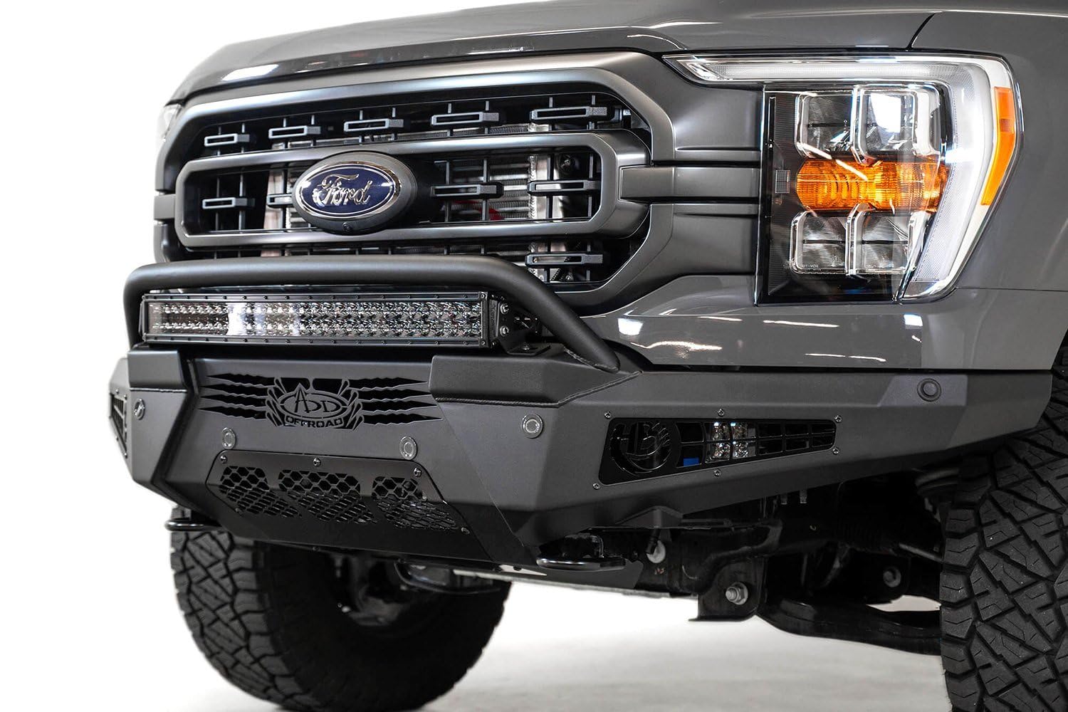 Front Replacement Bumper Addictive Desert Designs F197431040103 fits Ford F-150