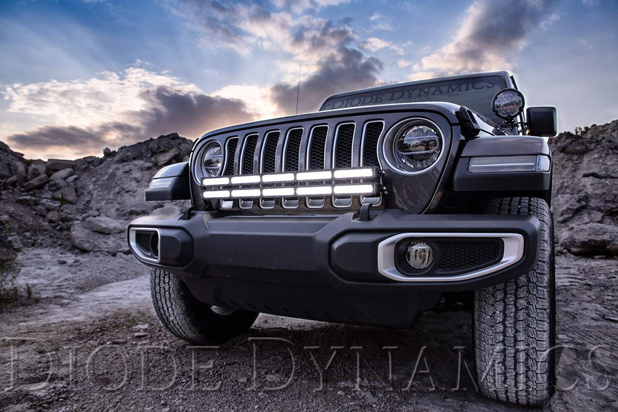 SS30 Bumper Bracket Kit - Diode Dynamics for 2018-2021 Jeep JL Wrangler/Gladiator