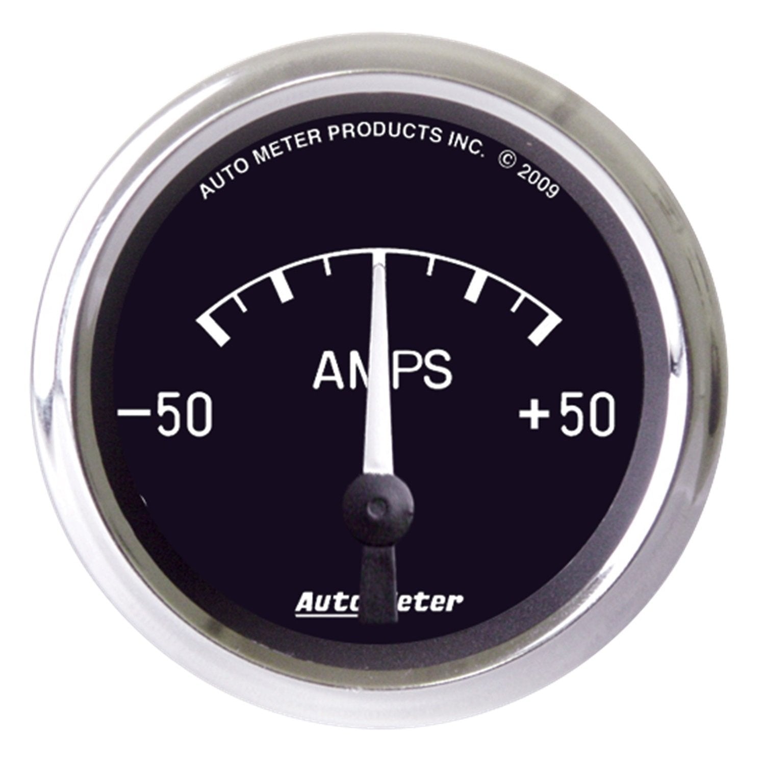 Cobra Auto Meter 201012 2" 50-0-50 amps Electric Ammeter
