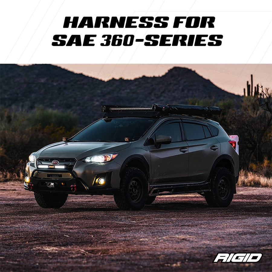 Wiring Harness for SAE 360 Series - RIGID INDUSTRIES: Light Mount Accessories