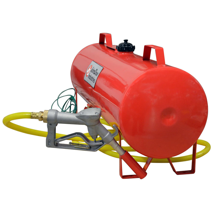 JDI-FST15 JohnDow Industries 15 Gallon Fuel Station - Durable and Convenient Fuel Storage and Dispensing Solution,Red