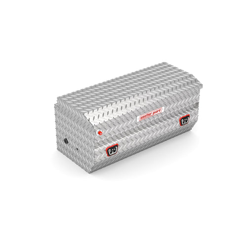 614-0-04 Weather Guard Aluminum All-Purpose Truck Tool Chest, Fits Full and Compact Size Trucks, 7.0 cu ft Storage Capacity (Clear)