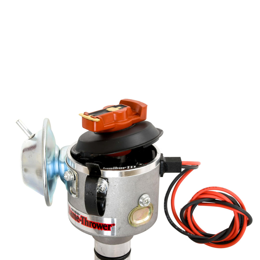 Pertronix Flame-Thrower D7182504 Plug and Play Vacuum Advance Electronic Distributor with Ignitor III for VW Type 1 Engine